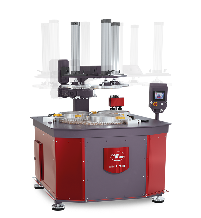 Machine à roder et à polir M.M.9100 version SR