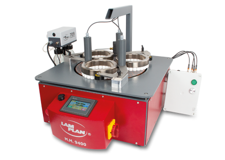 E-type bracket for lapping machines