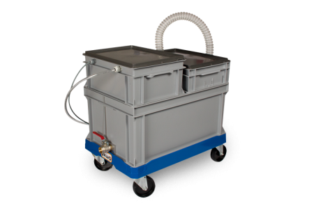 Sedimentation 60 L tanks