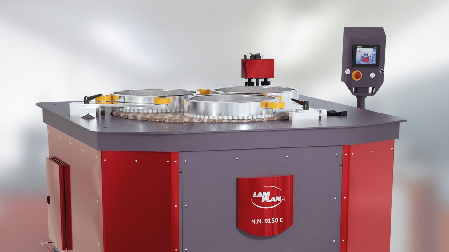 M.M.9150 version E lapping and polishing machine