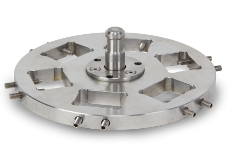 Sample holders central pressure with rectangular cells