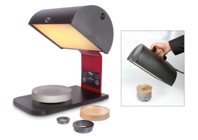 Removable monochromatic lamp