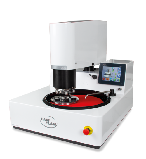 Automatic polishing machine with central and individual pressure